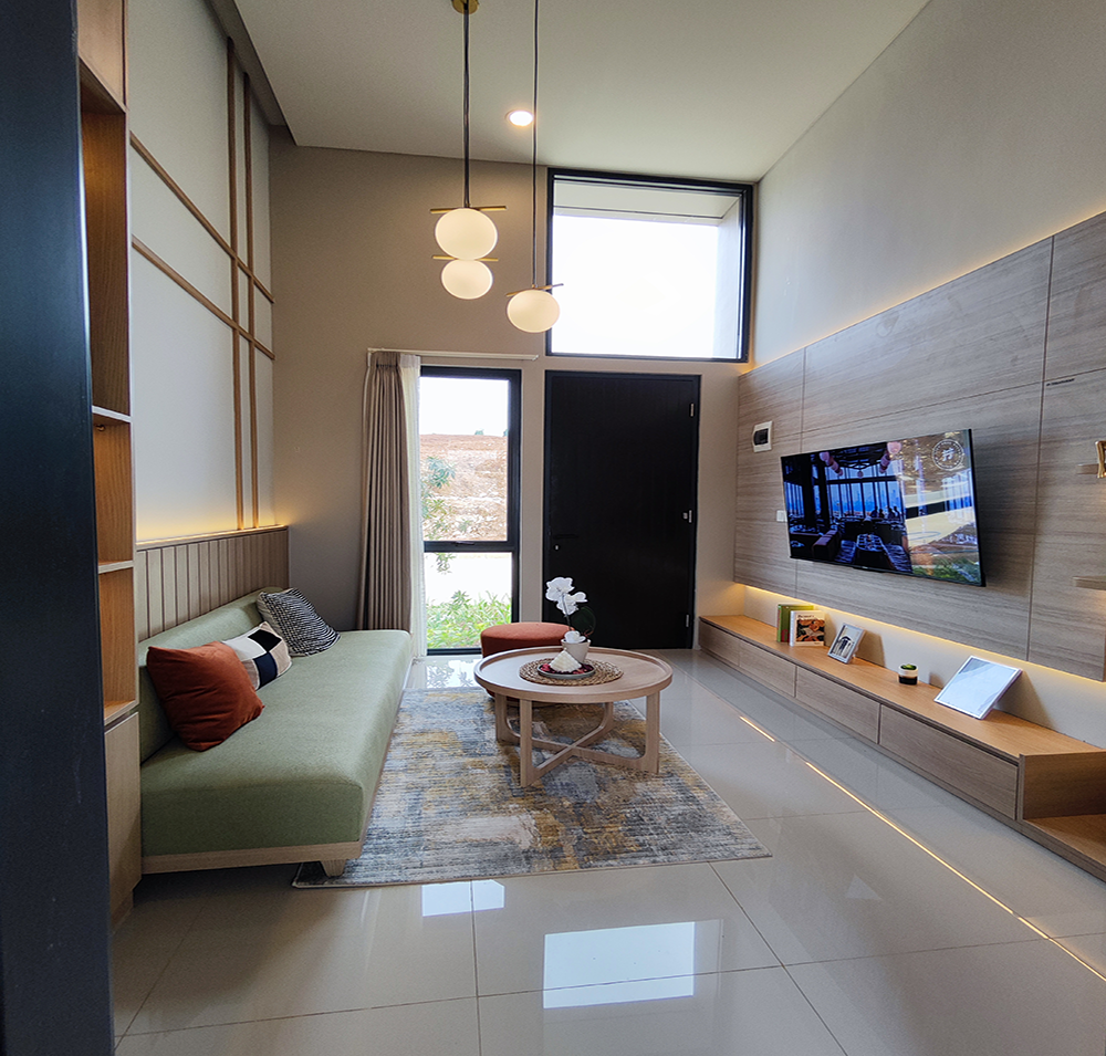 Dapur dengan view menghadap gunung langsung